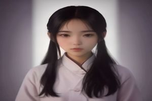 中日文名字对照表局部特写，展示同一av女优名字的汉字、假名与中文译名三列对应关系